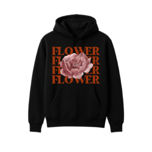 Red and White Retro Flower Tote Bag