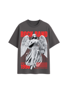 Black Hologram Angel T-Shirt